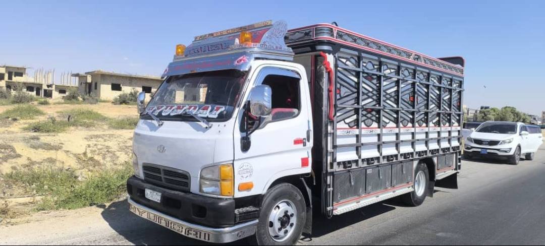 Syria Trucks Sale, Hyundai Truck for sell in Syria, Inter cooler for sale in Manbij, Model 2005