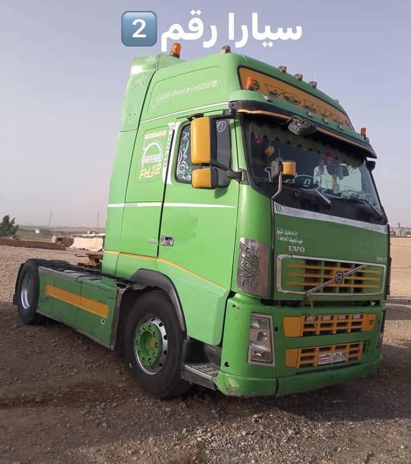 Buy and sell Transportation vehicles in Syria, a 2005 Syrian Volvo available, customs-cleared, a Volvo flatbed truck available in Aleppo for sale