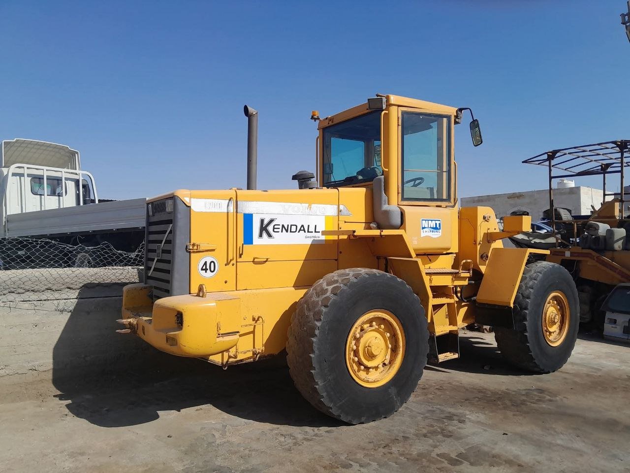 Buy and sell wheel loaders in Syria, available Volvo L90D loader, model 2000, imported from Europe, fully inspected, original paint, available in Damascus for sale