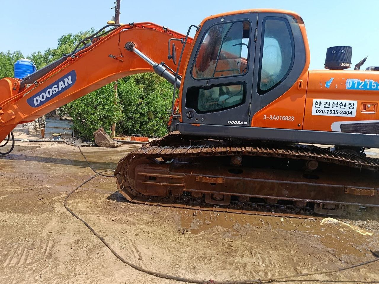 Doosan DX300 Excavator, 2017 Model, Located in Damascus, Arabic Heavy Equipment Market