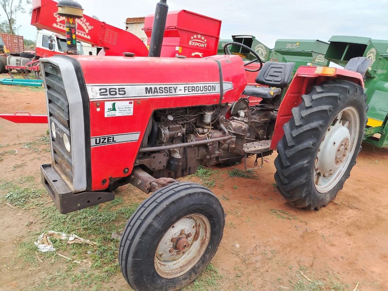 Massey Tractor Turkish 265 Imported 2025, Available in Homs, Buying and Selling Agricultural Tractors in Syria