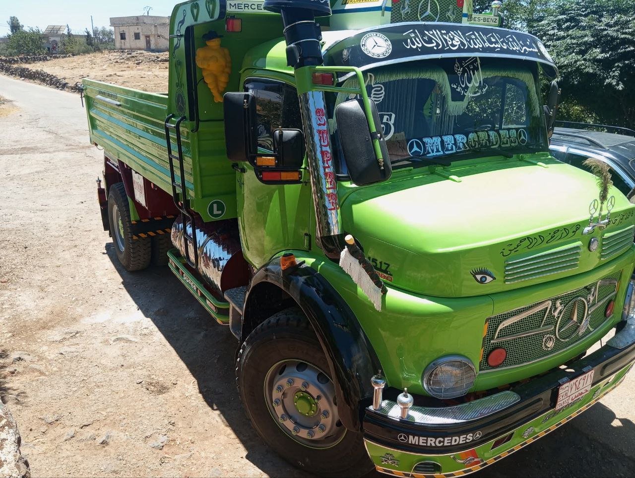 Dump Truck for Sale in Damascus, Mercedes 420 Dump Truck Model 1970 Located in Hama, Truck Market Syria