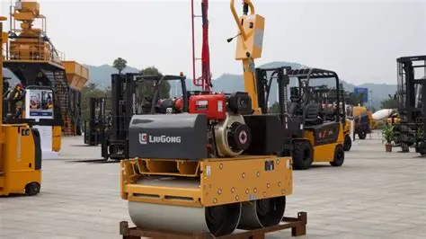 Chinese Equipment Agency in Syria, LiuGong Roller Model 6009E 2020 Located in Homs, Heavy Equipment Market Syria