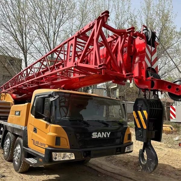 Chinese Equipment Agency in Syria, SANY STC500C5 Crane Model 2024 Located in Damascus, Heavy Equipment Market Syria