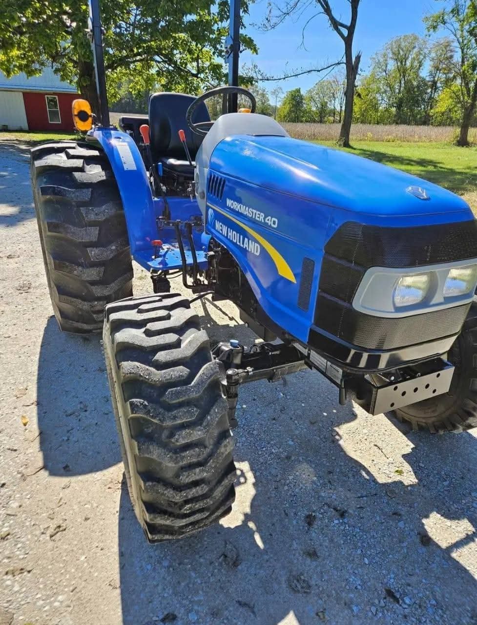 تركس نيو هولاند للبيع في ادلب, جرار نيو هولاند إيطالي أصلي 40 حصان موديل 2016 تواجد ادلب, سوق المعدات الزراعية في سوريا