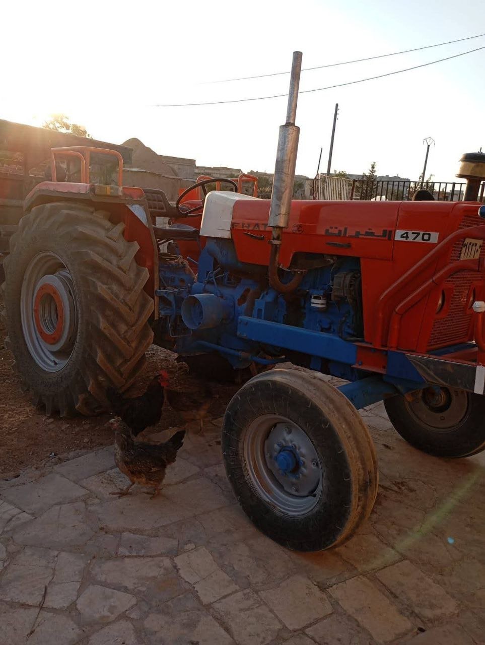 Furat Tractor for Sale in Syria, Furat 70 Agricultural Tractor 2006 Model in Excellent Condition, Located in Damascus, Best Farm Equipment Deals