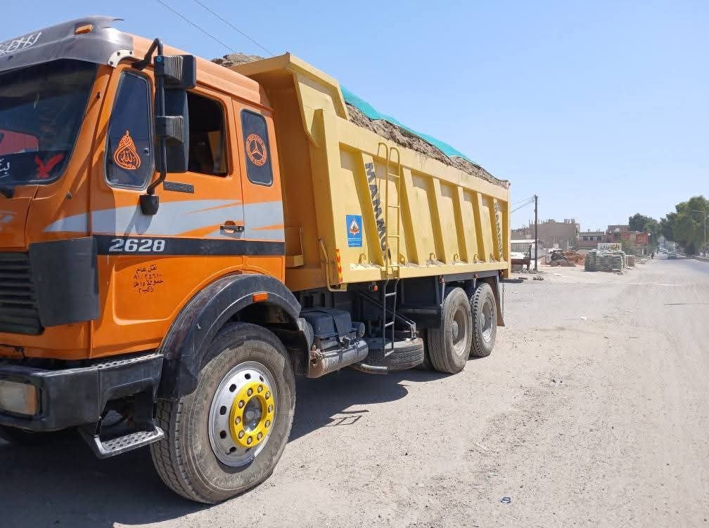 شاحنة قلاب للبيع في سوريا, قلاب مرسيدس مديل 1987تواجد ديرالزور, يوجد توصيل لجميع محافظات سوريا