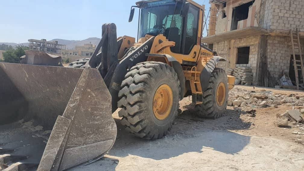 تركسات للبيع في دمشق, لودر فولفو L120 سي مديل 2008 تواجد دمشق, أفضل موقع لبيع المعدات الثقيلة في سوريا
