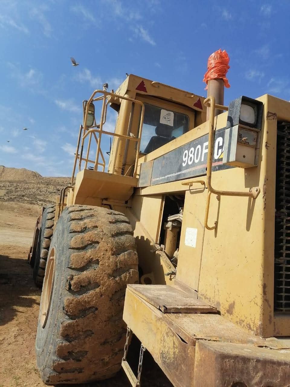 تركس كاتربيلر للبيع في سوريا , لودر Caterpillar 980F موديل 1995 تواجد دمشق , أفضل موقع لبيع المعدات الثقيلة في سوريا