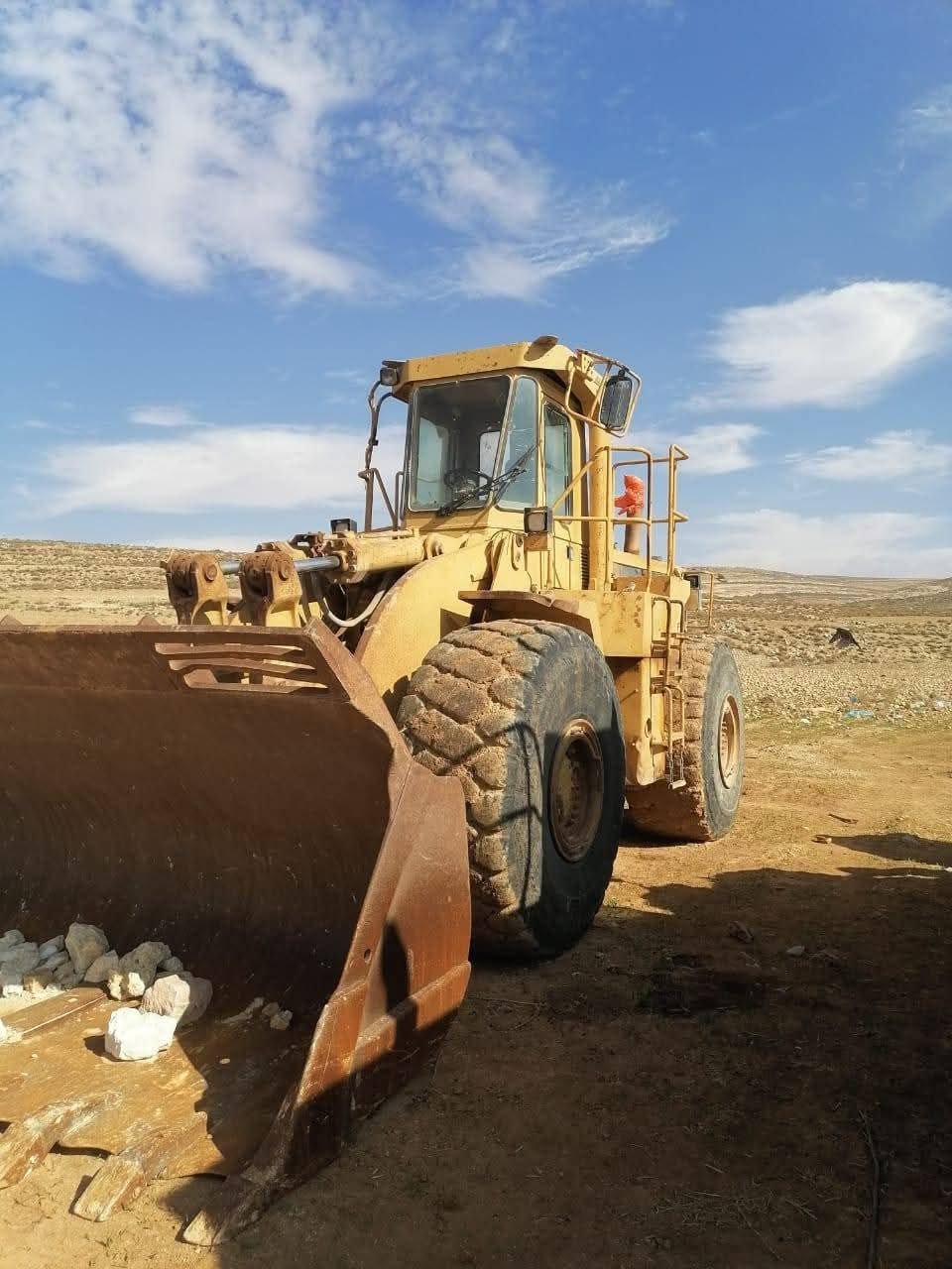 Caterpillar Loader for Sale in Syria , Caterpillar 980F Loader 1995 Model Located in Damascus , Best Marketplace for Heavy Equipment in Syria