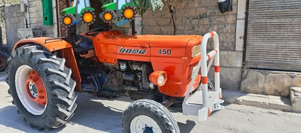 تركتور للبيع في سوريا, fiat 450 موديل 2002  تواجد ادلب, أفضل موقع لبيع المعدات الثقيلة في سوريا