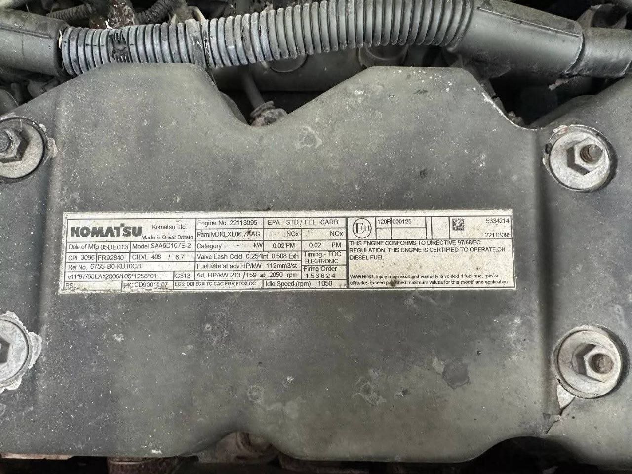 Excavator for sale in Syria, Komatsu PC 290 LC-10 model 2014 located in Damascus, the best site for selling trucks and heavy equipment in Syria.