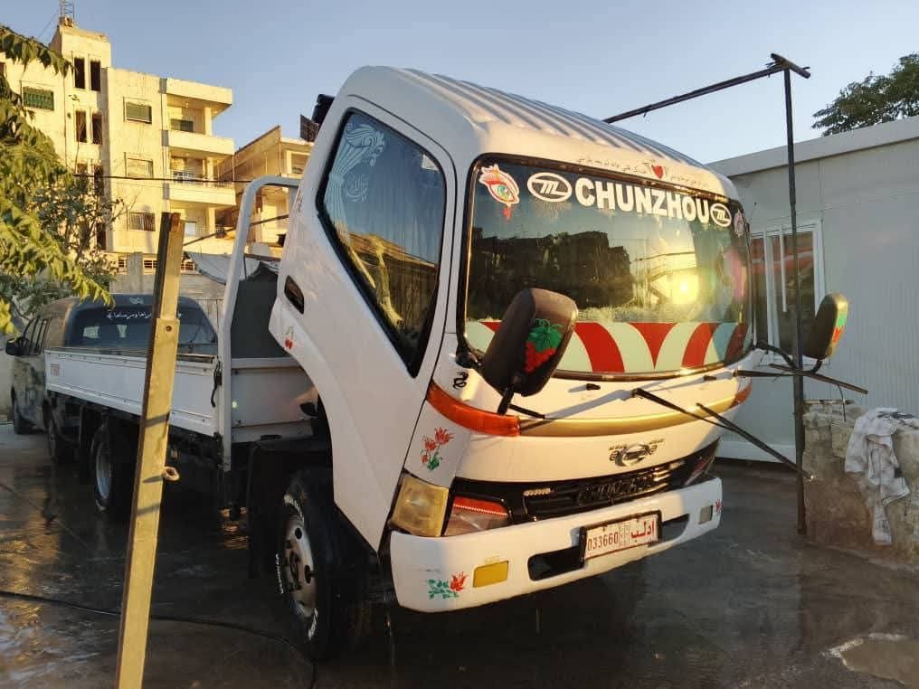 شاحنة  للبيع في سوريا, شانزو 206 موديل 2007 تواجد ادلب, أفضل موقع لبيع الشاحنات والمعدات الثقيلة في سوريا