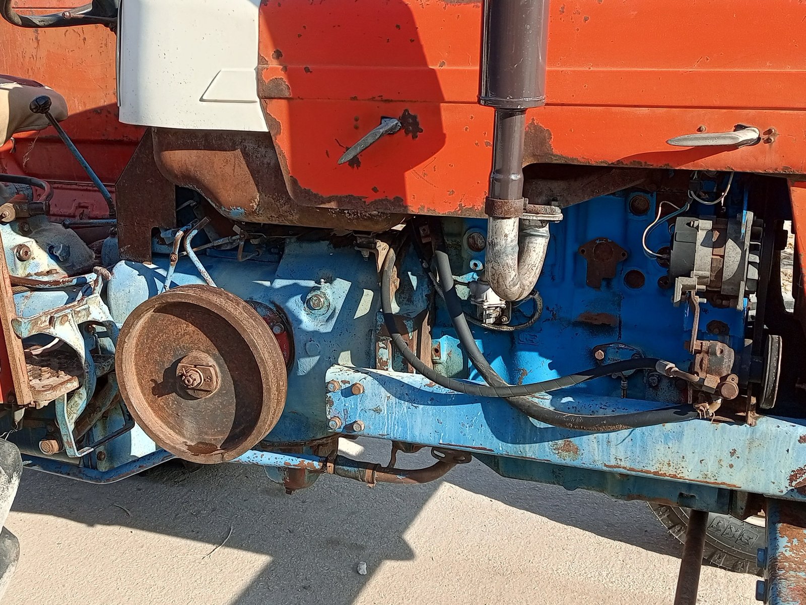 للبيع في حلب, جرار (تركتور) إيراني بقوة 70 حصان، موديل 2005