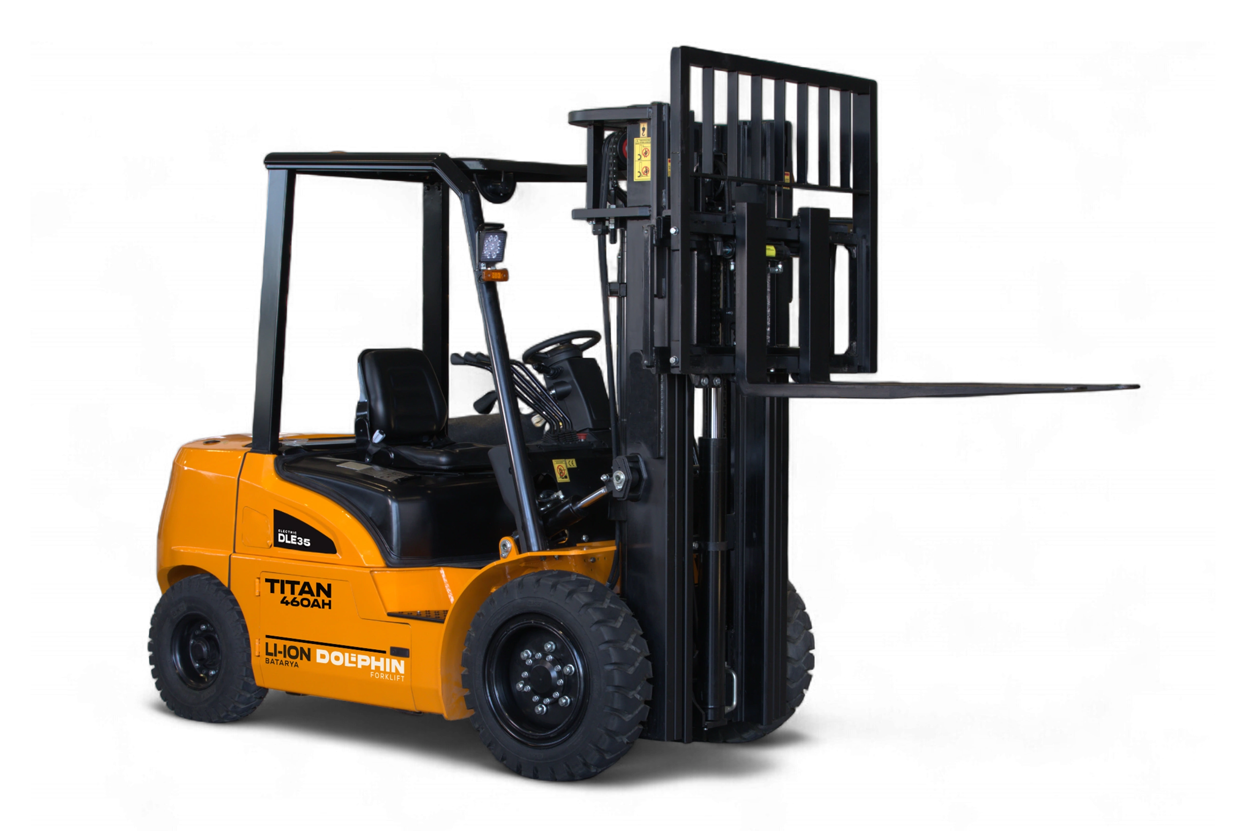 Dolphin TITAN 3.5 Ton Electric Forklifts: Turkish Quality Available in Aleppo for Import from Turkey