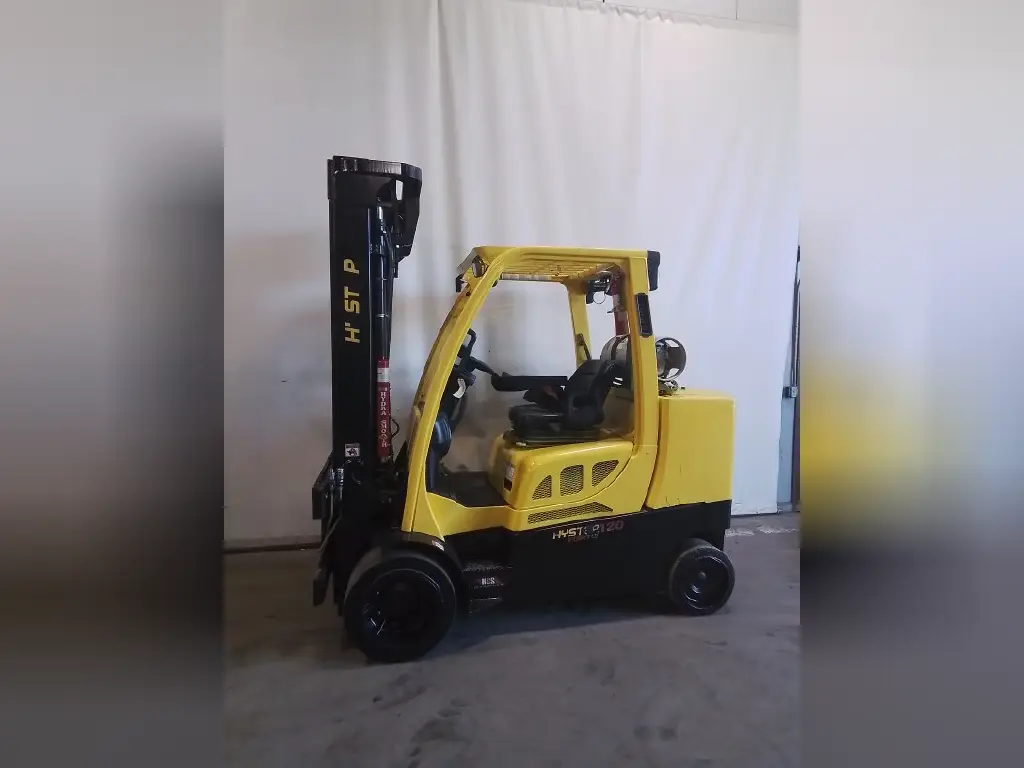 Hyster forklift for sale in Homs, Hyster S120FTPRs model 2017 located in Homs, the best site for selling trucks and heavy equipment in Syria