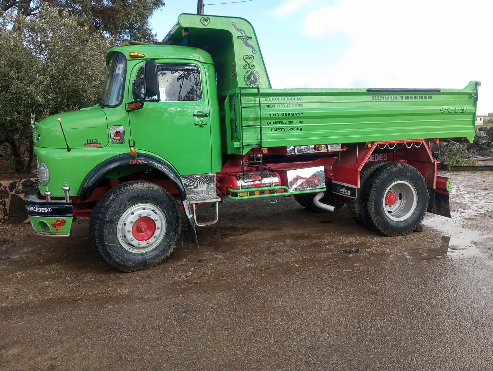 للبيع مرسيدس 1113 موديل 1972 - ريف دمشق