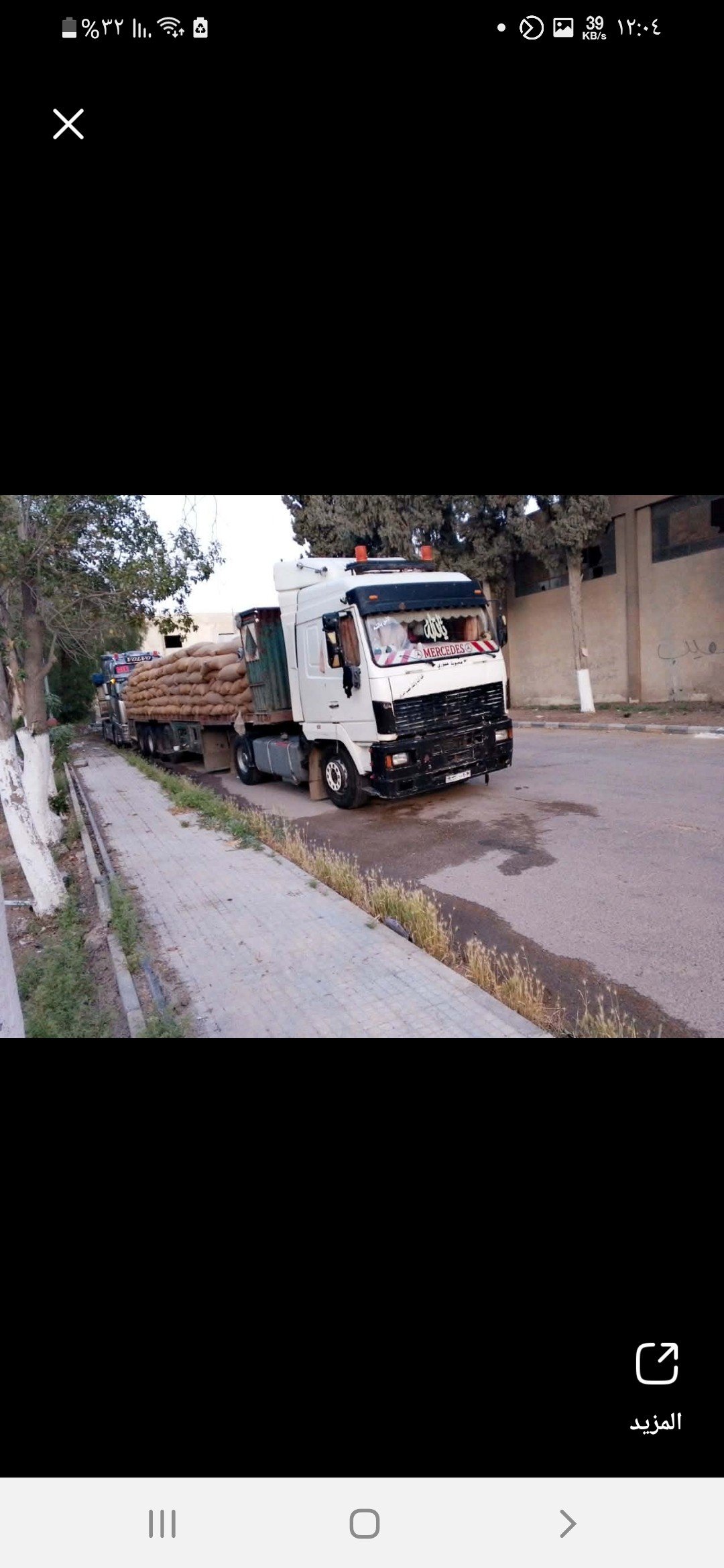 شاحنة فولفو F12 للبيع - ريف حلب