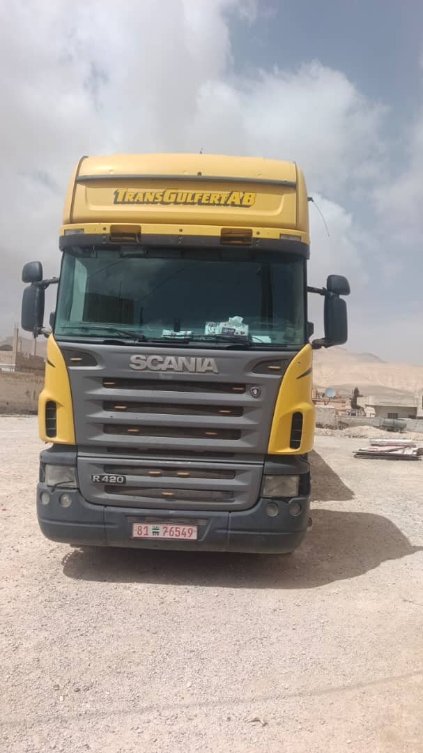 Scania Original 2007 with Cargo Trailer - For Sale in Homs